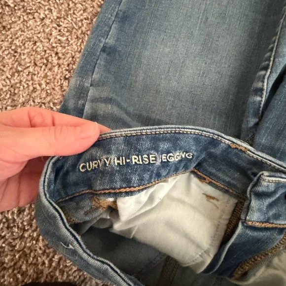 AE Curvy High Rise Jegging- 2L - Picture 3 of 4